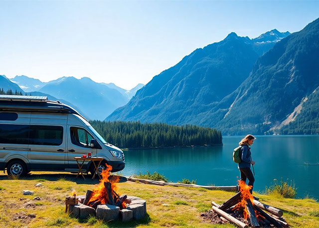 Self-build campervan for Nomads