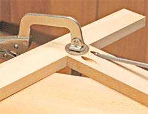 Pocket hole construction