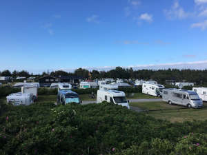 Campsite parking